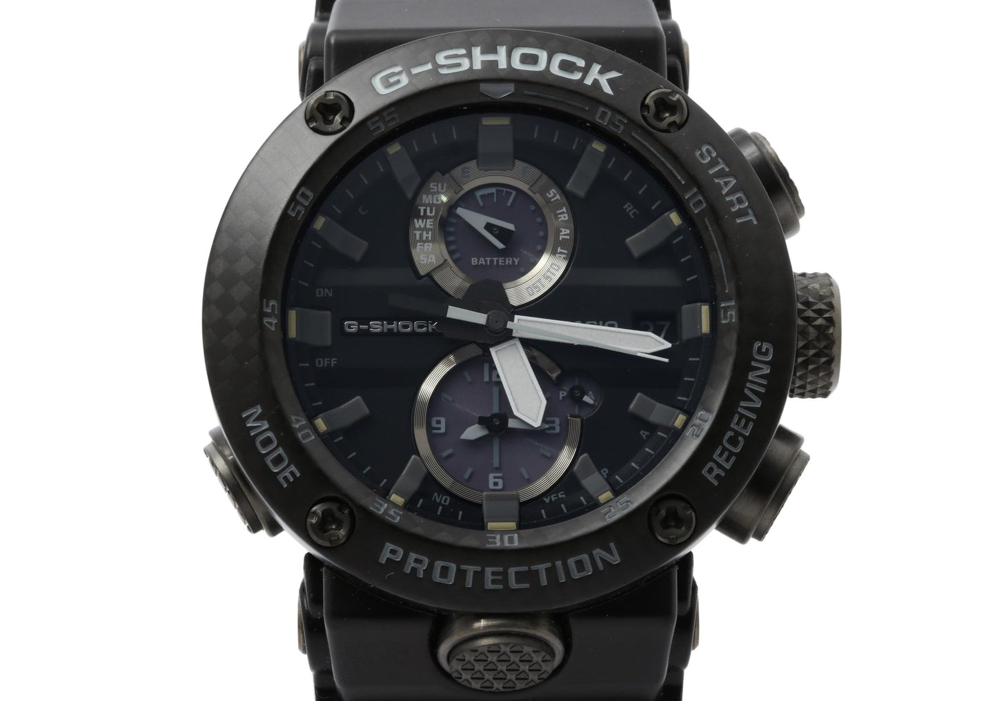 CASIO カシオ 時計 GSHOCK MASTER OF G AIR GRAVITYMASTER GWRB10001AJF ブラック カーボン メンズ アナログ 美品
