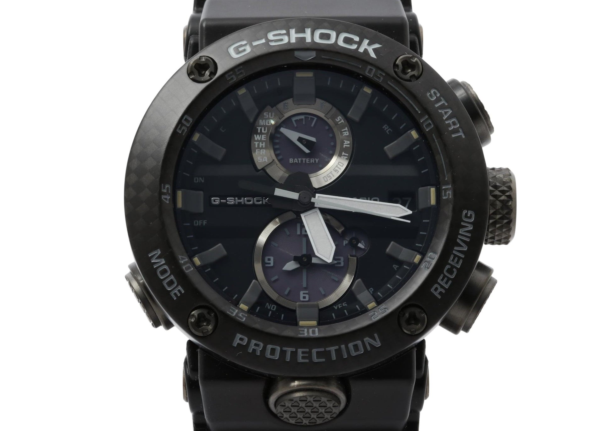 CASIO カシオ 時計 GSHOCK MASTER OF G AIR GRAVITYMASTER GWRB10001AJF ブラック カーボン メンズ アナログ 美品