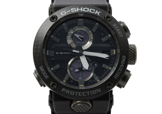 CASIO カシオ 時計 GSHOCK MASTER OF G AIR GRAVITYMASTER GWRB10001AJF ブラック カーボン メンズ アナログ 美品