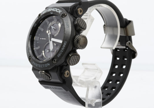 CASIO カシオ 時計 GSHOCK MASTER OF G AIR GRAVITYMASTER GWRB10001AJF ブラック カーボン メンズ アナログ 美品