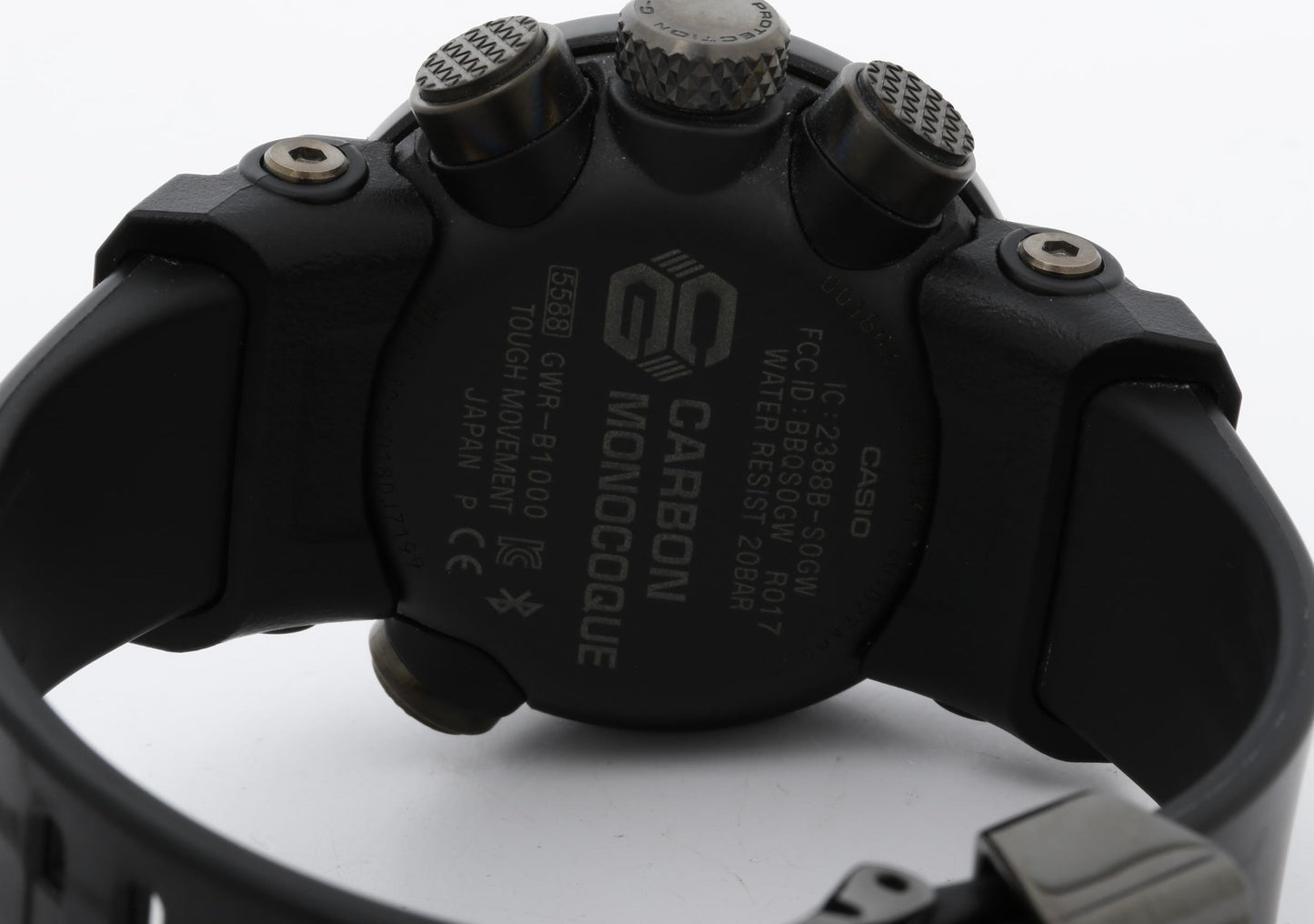 CASIO カシオ 時計 GSHOCK MASTER OF G AIR GRAVITYMASTER GWRB10001AJF ブラック カーボン メンズ アナログ 美品