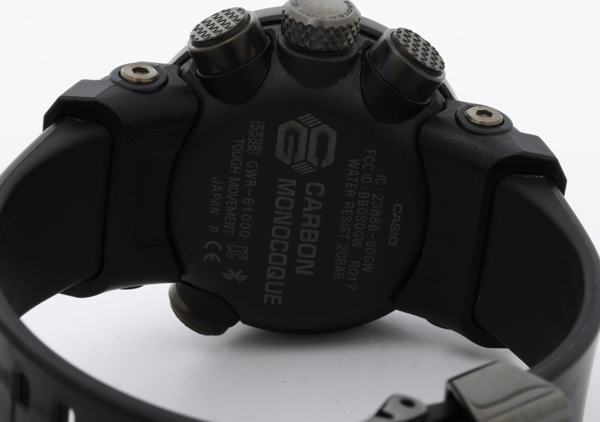 CASIO カシオ 時計 GSHOCK MASTER OF G AIR GRAVITYMASTER GWRB10001AJF ブラック カーボン メンズ アナログ 美品