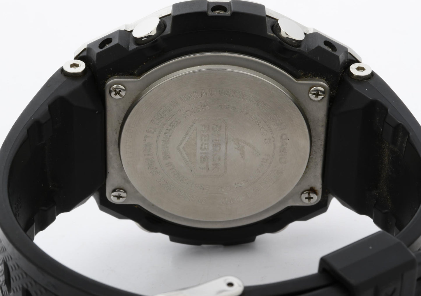 CASIO カシオ 時計 GSHOCK GSTEEL GSTW100 Series GSTW1101AJF ブラック文字盤 樹脂／ステンレススチール メンズ デジアナ