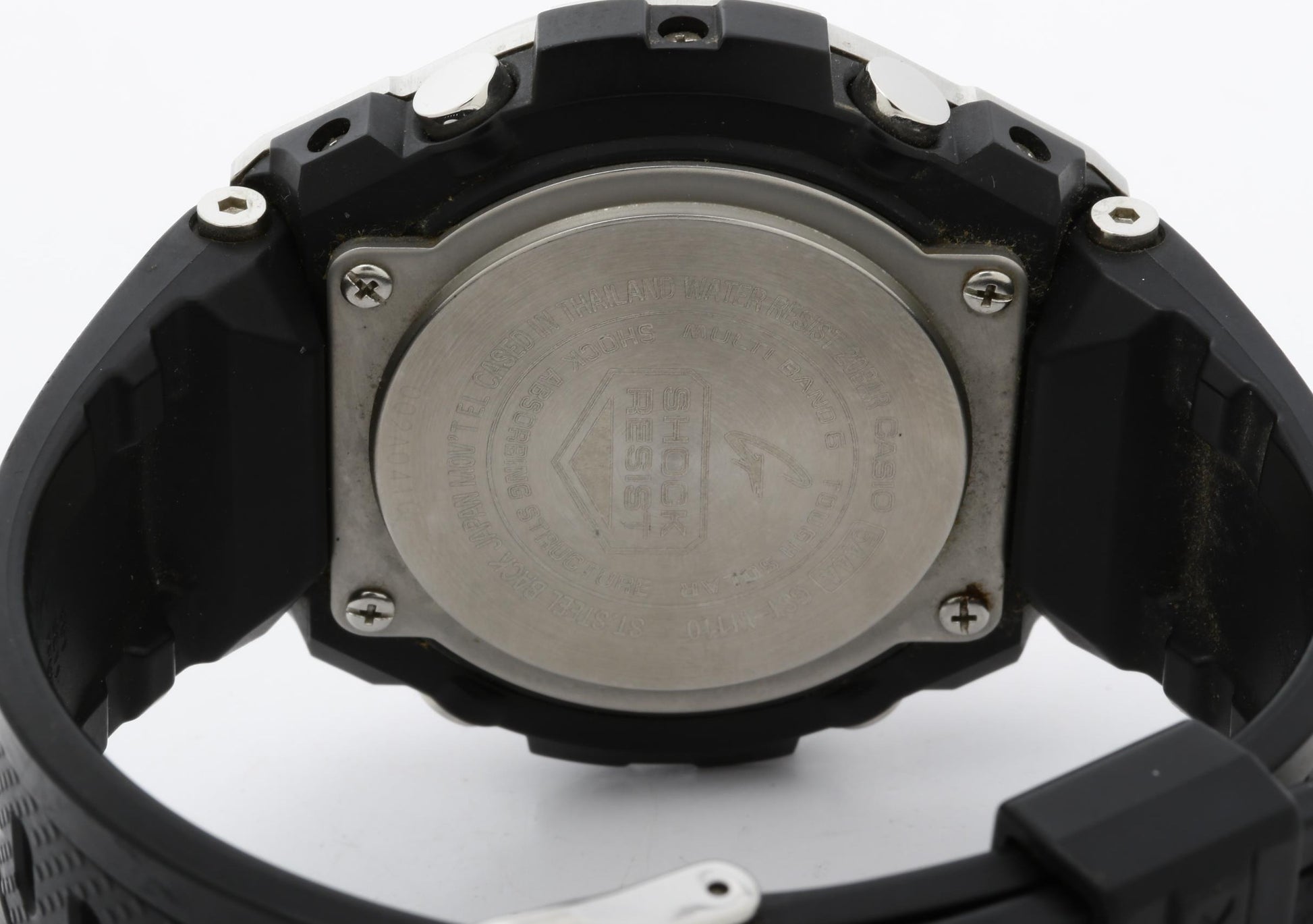 CASIO カシオ 時計 GSHOCK GSTEEL GSTW100 Series GSTW1101AJF ブラック文字盤 樹脂／ステンレススチール メンズ デジアナ