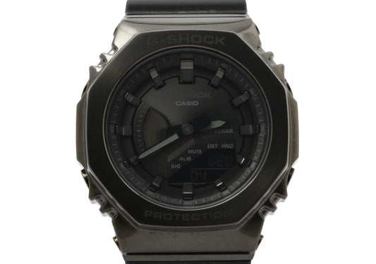 CASIO カシオ 時計 GSHOCK ANALOGDIGITAL WOMEN GMS2100B8AJF ブラック文字盤 樹脂／ステンレススチール レディース デジアナ 美品