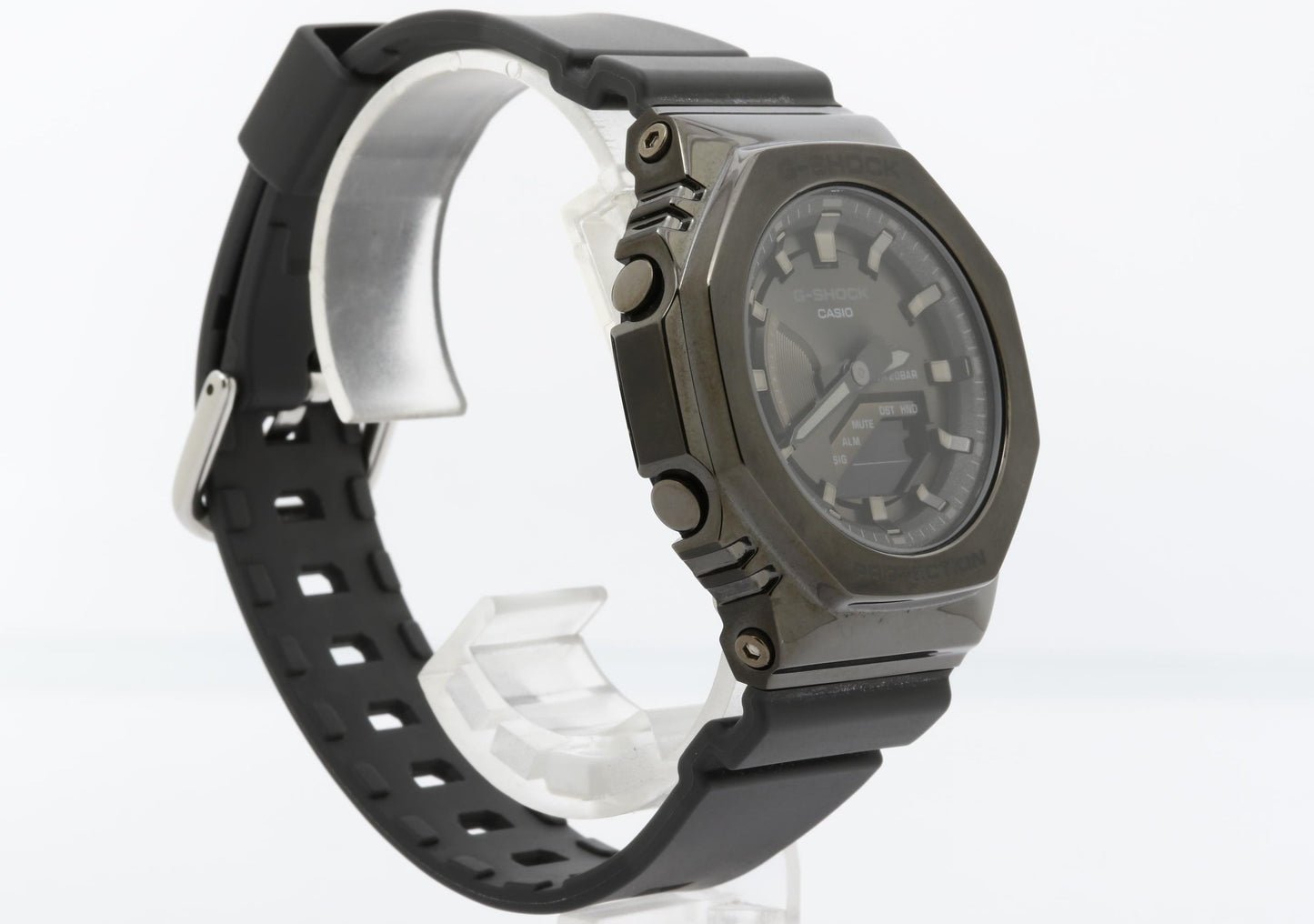 CASIO カシオ 時計 GSHOCK ANALOGDIGITAL WOMEN GMS2100B8AJF ブラック文字盤 樹脂／ステンレススチール レディース デジアナ 美品