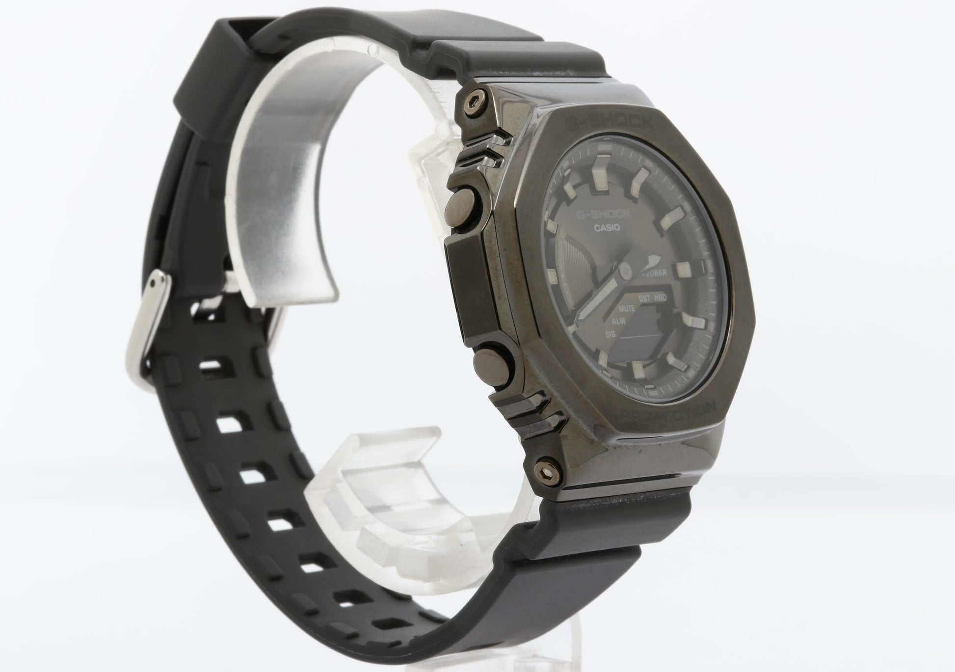 CASIO カシオ 時計 GSHOCK ANALOGDIGITAL WOMEN GMS2100B8AJF ブラック文字盤 樹脂／ステンレススチール レディース デジアナ 美品