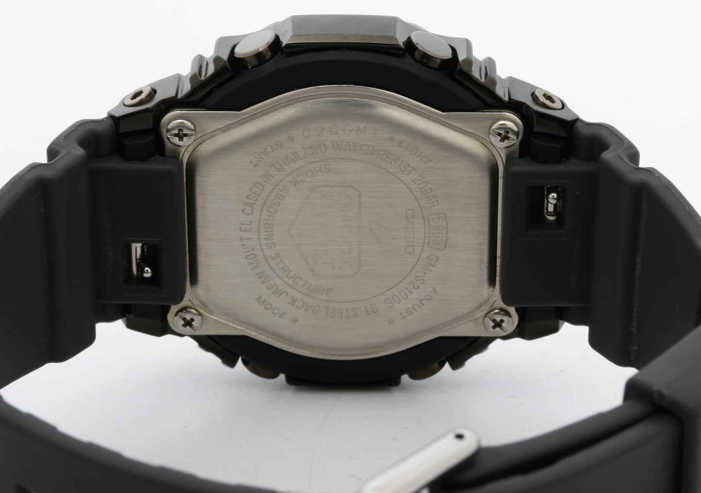 CASIO カシオ 時計 GSHOCK ANALOGDIGITAL WOMEN GMS2100B8AJF ブラック文字盤 樹脂／ステンレススチール レディース デジアナ 美品