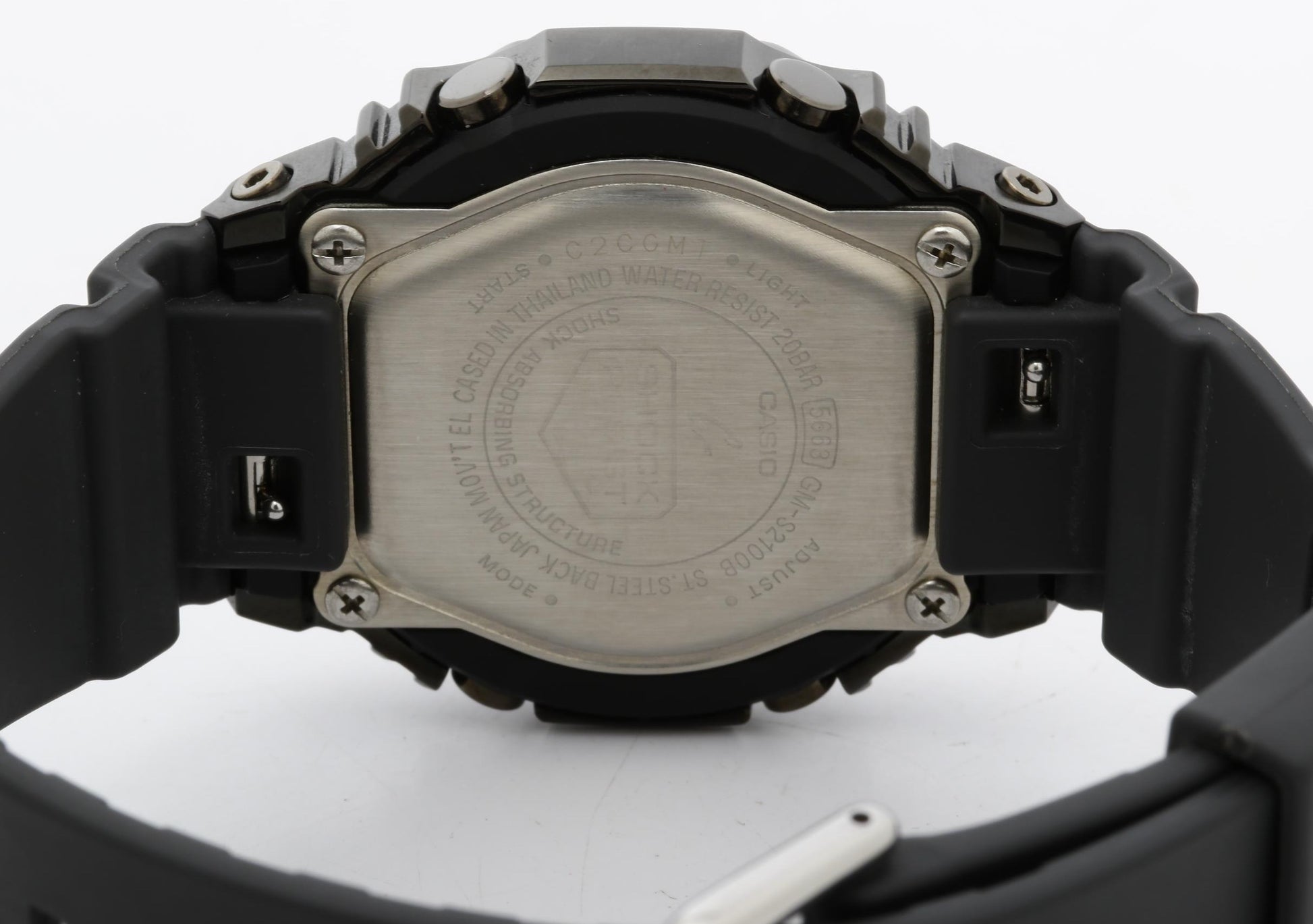 CASIO カシオ 時計 GSHOCK ANALOGDIGITAL WOMEN GMS2100B8AJF ブラック文字盤 樹脂／ステンレススチール レディース デジアナ 美品