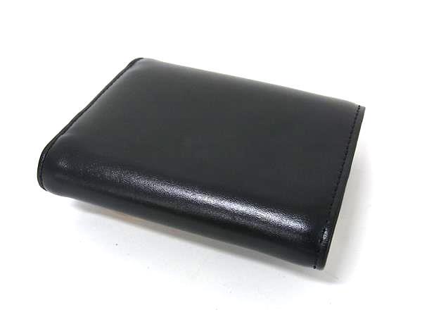 Chloe クロエ 財布 KIKI キキ スモールトリフォールドウォレット ブラック ベージュ レザー レディース 三つ折り 財布