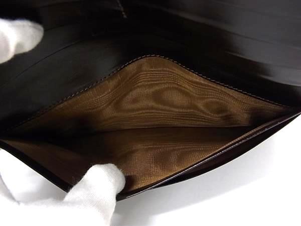 FENDI フェンディ 財布 ズッカ 2804・01339 ブラウン キャンバス レザー ユニセックス Wホック 二つ折り 長財布 美品