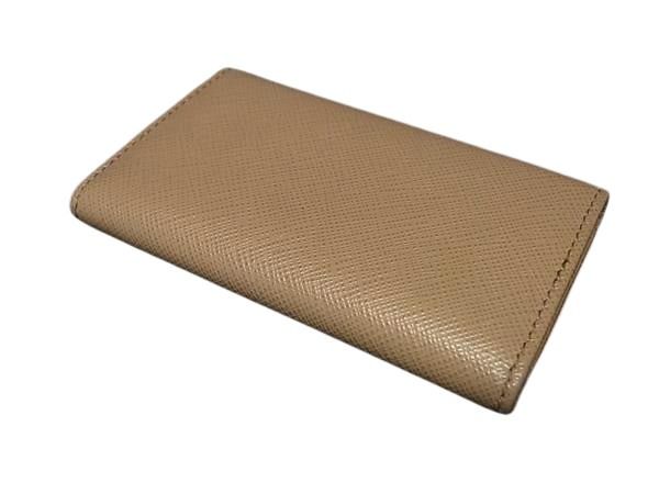 PRADA プラダ キーケース 1PG222 ブラウン サフィアーノレザー ユニセックス 6連 ゴールド金具 美品