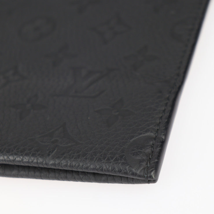 美品 LOUIS VUITTON ルイ ヴィトン トリオ・ポーチ NM ショルダーバッグ M59681 モノグラムキャンバス モノグラムアンプラント ブラウン ブラック 2WAY セカンドバッグ コインパース付き トリヨンレザー ビトン