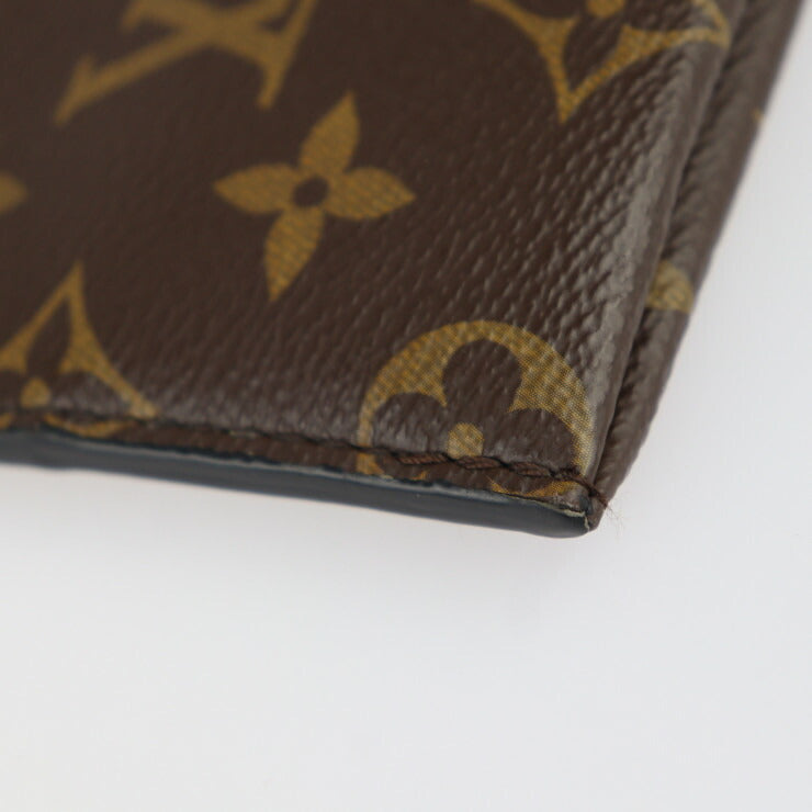 美品 LOUIS VUITTON ルイ ヴィトン トリオ・ポーチ NM ショルダーバッグ M59681 モノグラムキャンバス モノグラムアンプラント ブラウン ブラック 2WAY セカンドバッグ コインパース付き トリヨンレザー ビトン