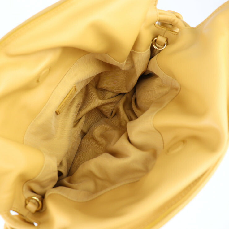 超美品 LOEWE ロエベ フラメンコ クラッチ パファー ショルダーバッグ A411FC1X67 カーフスキン レザー キャメル系 ゴールド金具 ミディアム 2WAY