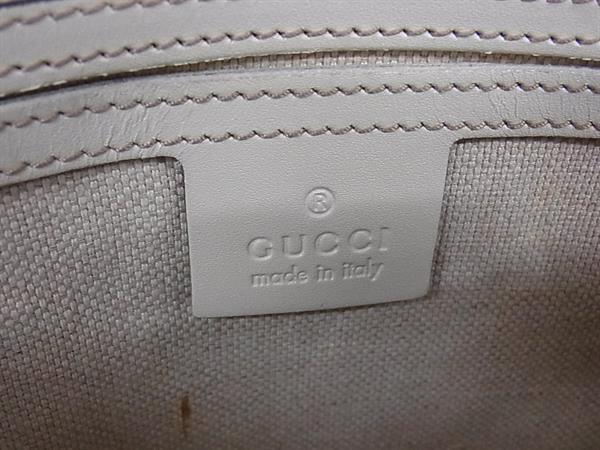 GUCCI グッチ ショルダーバッグ GGスプリーム 223666 ブラウン系×アイボリー系 PVC×レザー ユニセックス