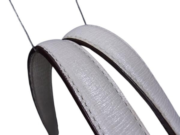 COACH コーチ ハンドバッグ シグネチャー マディソン ギャザード 18886 ゴールド アイボリー キャンバス×レザー レディース