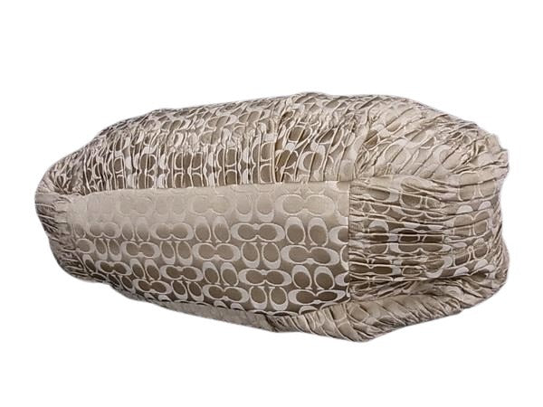 COACH コーチ ハンドバッグ シグネチャー マディソン ギャザード 18886 ゴールド アイボリー キャンバス×レザー レディース