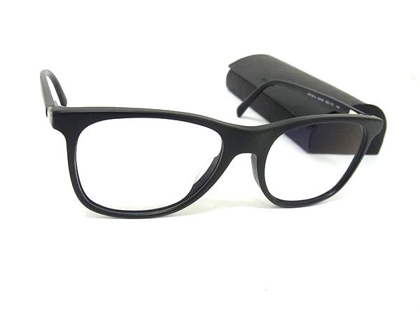 PRADA プラダ メガネ VPR 13P-A ブラック クリア プラスチック ユニセックス 新品未使用展示品