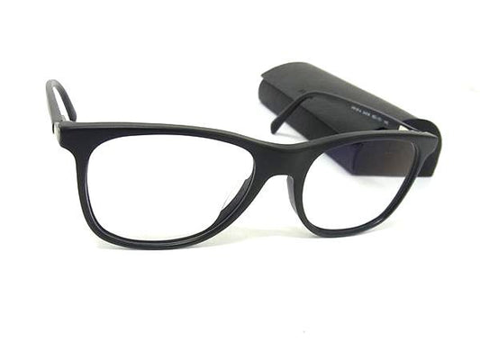 PRADA プラダ メガネ VPR 13P-A ブラック クリア プラスチック ユニセックス 新品未使用展示品