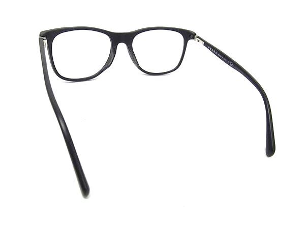 PRADA プラダ メガネ VPR 13P-A ブラック クリア プラスチック ユニセックス 新品未使用展示品