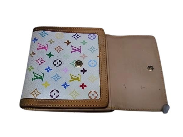 LOUIS VUITTON ルイヴィトン 財布 ポルトモネ ビエ カルトクレディ M92983 ブロン モノグラムマルチカラー レディース 三つ折り財布 ゴールド金具
