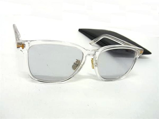 TOM FORD トムフォード サングラス アジアンフィット FT1048 クリア クリアブラック系 プラスチック ユニセックス 美品