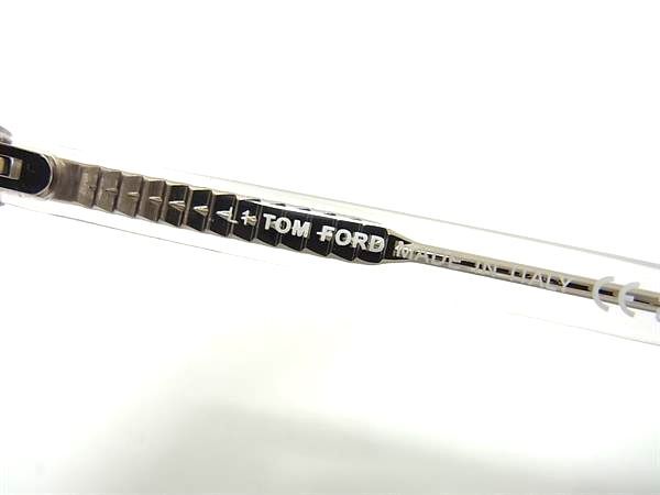 TOM FORD トムフォード サングラス アジアンフィット FT1048 クリア クリアブラック系 プラスチック ユニセックス 美品