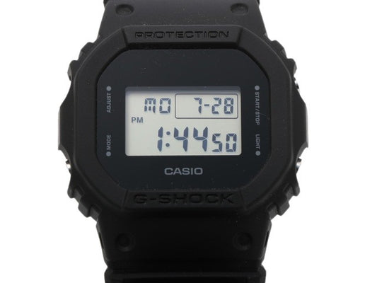 CASIO カシオ 腕時計 G-SHOCK Utility blackシリーズ DW-5600BCE-1DR ブラック デジタル文字盤 ステンレス 樹脂 エコファブリック メンズ デジタル クオーツ 新品未使用展示品
