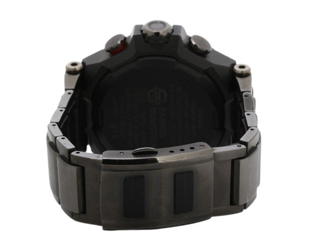 CASIO カシオ 腕時計 G-SHOCK MTG-B2000BD ブラック×ボルドー ブラック文字盤 カーボン ステンレス メンズ アナログ 電波ソーラー