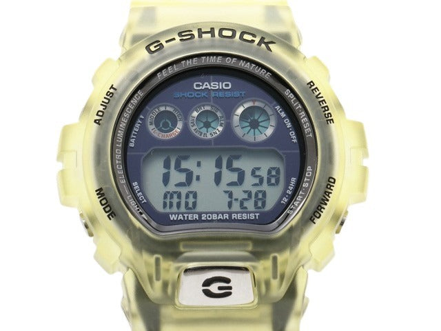 CASIO カシオ 腕時計 G-SHOCK イルクジ G-7210K-7AJR クリア デジタル文字盤 樹脂 ステンレス メンズ デジタル ソーラー