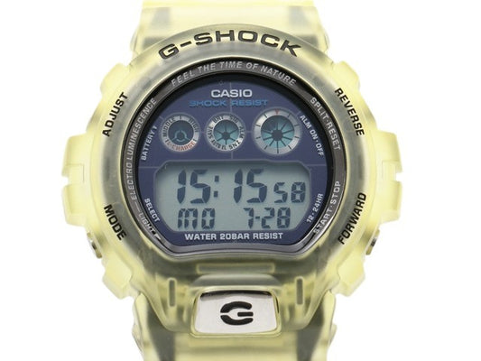 CASIO カシオ 腕時計 G-SHOCK イルクジ G-7210K-7AJR クリア デジタル文字盤 樹脂 ステンレス メンズ デジタル ソーラー