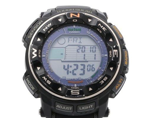 CASIO カシオ 時計 プロトレック PRG-250-1 ブラック デジタル文字盤 樹脂 ステンレス メンズ デジタル ソーラー