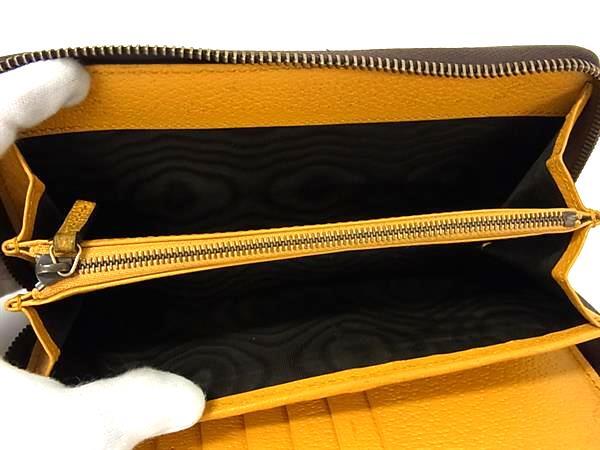 GUCCI グッチ 長財布 ネオ ヴィンテージ ジップアラウンドウォレット 473953 ベージュ×エボニー GGスプリームキャンバス レザー ユニセックス キャットヘッド ゴールド金具