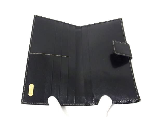 FENDI フェンディ 二つ折り財布 ズッカ Wホック 長財布 2804 01339 ブラウン系×ブラック系 キャンバス×レザー ユニセックス SAS ヴィンテージ 美品