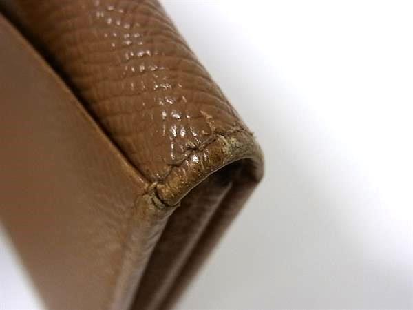 BVLGARI ブルガリ 名刺入れ クラシコ カードケース 20360 ブラウン系 レザー ユニセックス