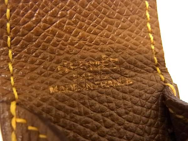 HERMES エルメス ペンケース ゴールド イエロー クシュベル ユニセックス ステーショナリー