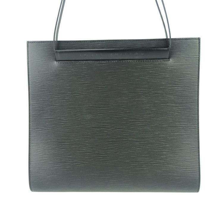 LOUIS VUITTON ルイヴィトン ショルダーバッグ サントロペ M52462 ブラック エピ レディース ゴールド金具 美品