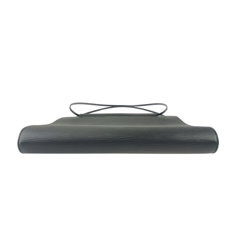 LOUIS VUITTON ルイヴィトン ショルダーバッグ サントロペ M52462 ブラック エピ レディース ゴールド金具 美品