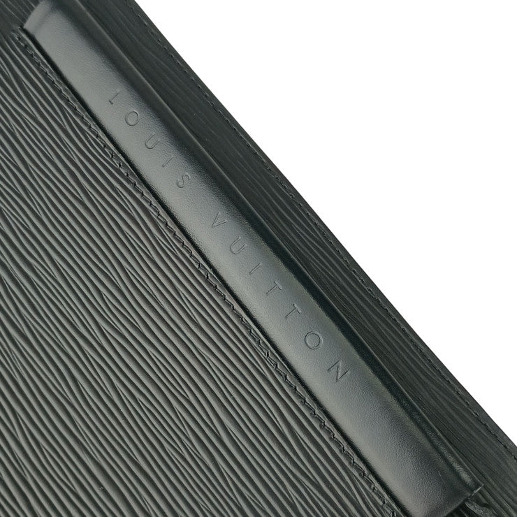 LOUIS VUITTON ルイヴィトン ショルダーバッグ サントロペ M52462 ブラック エピ レディース ゴールド金具 美品