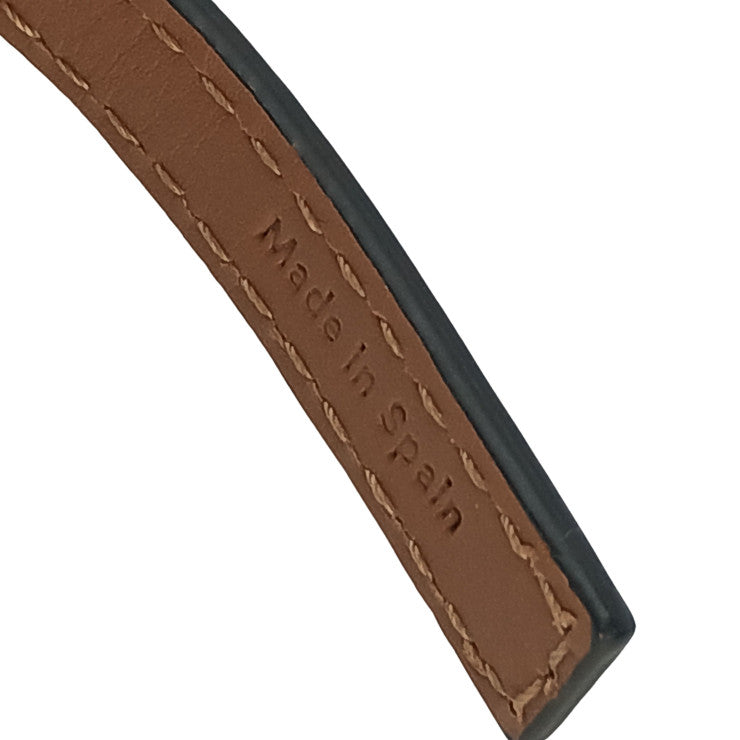 LOEWE ロエベ ショルダーバッグ アナグラム シリンダーポケットショルダーバッグ C630P71X01 イエロー ブラウン ラフィア レザー レディース シルバー金具