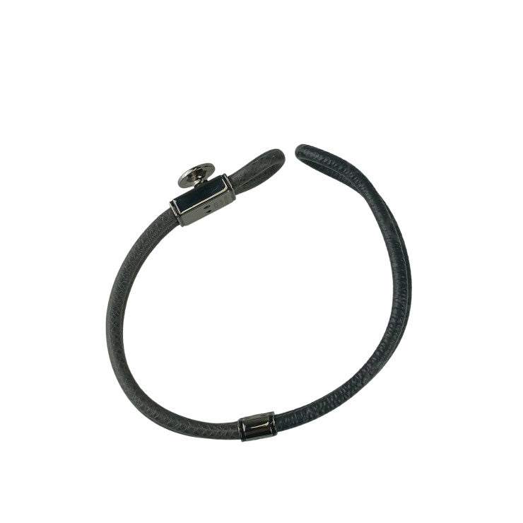 LOUIS VUITTON ルイヴィトン ブレスレット モノグラム・エクリプス タイガ ブレスレット･ループ イット M6780 ブラック系 PVC レザー メンズ ブラック金具 超美品