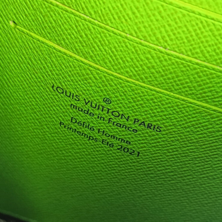 新古未使用展示品 LOUIS VUITTON ルイヴィトン ショルダーバッグ ソフトトランク・フォーンボックス M80144 ブラウン ブラック グリーン系 パープル系 モノグラムキャンバス レザー メンズ ポシェット