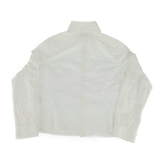 CHANEL シャネル ブラウス ココマーク パールボタンシャツ P24396V12141 ホワイト コットン100％ レディース トップス 長袖シャツ #50