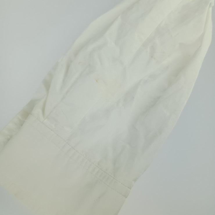 CHANEL シャネル ブラウス ココマーク パールボタンシャツ P24396V12141 ホワイト コットン100％ レディース トップス 長袖シャツ #50