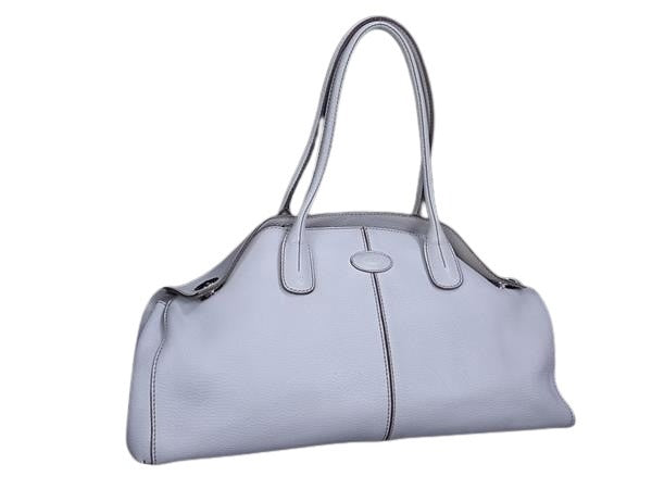 TODS トッズ トートバッグ Dバッグ - アイボリー系 レザー レディース シルバー金具