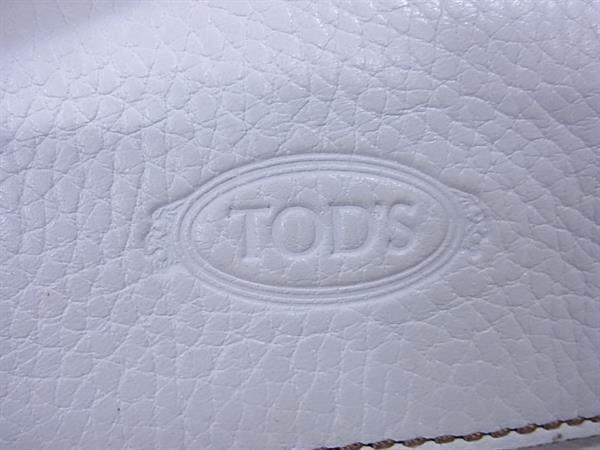 TODS トッズ トートバッグ Dバッグ - アイボリー系 レザー レディース シルバー金具