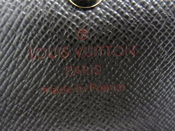 LOUIS VUITTON ルイヴィトン キーケース ミュルティクレ6 N62630 エベヌ ダミエ ユニセックス 6連 ゴールド金具 美品
