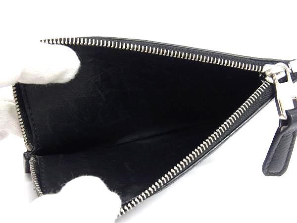 dunhill ダンヒル コインケース カドガン フラグメントケース - ブラック系 PVC レザー メンズ シルバー金具