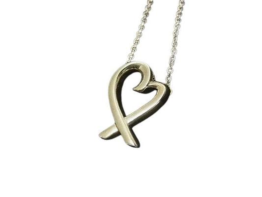 TIFFANY＆Co ティファニー ネックレス パロマピカソ ラビングハート - シルバー SV925 レディース